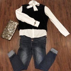 Classiques Entier Velvet Zip up Vest